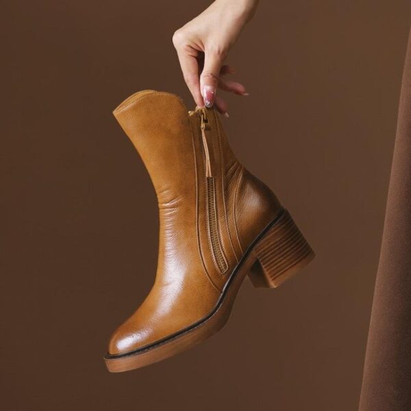 Botines de Cuero Isabella