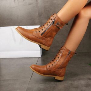 Botines de Cuero Lina